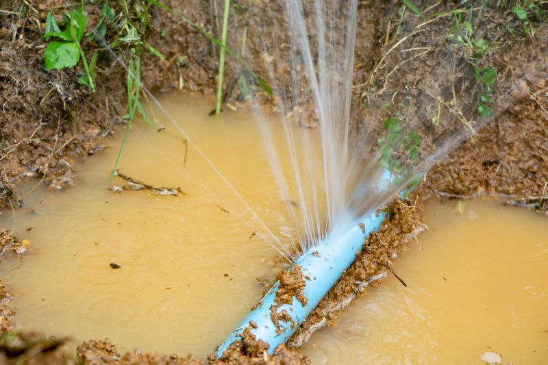 Products For Irrigation Leak Repairs in use